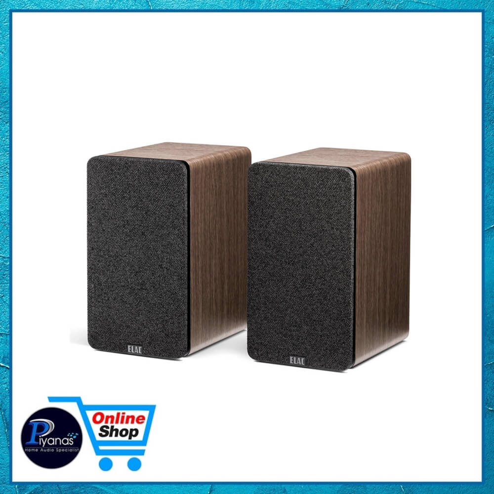 ลำโพง ELAC : DEBUT CONNEX DCB-41 POWERED SPEAKERS (สีวอลนัท)